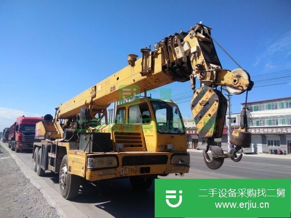 出售二手的八成新的07年徐工16D吊車