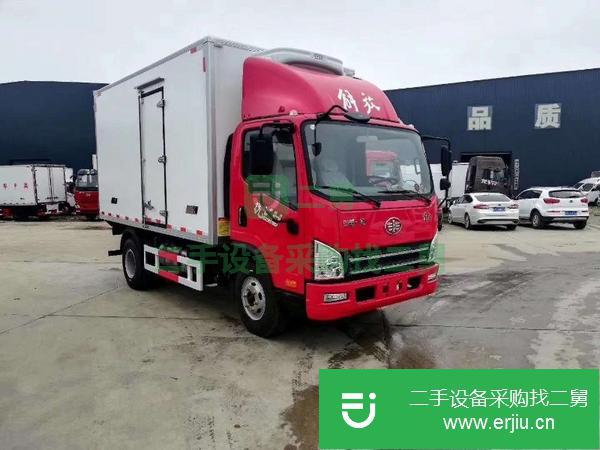 低價處理藍牌4.2米福田歐馬可S3海鮮冷藏車現車