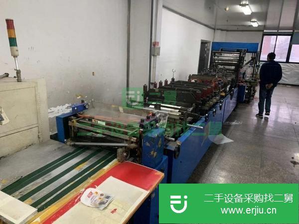 轉讓三邊封制袋機600型上海洲泰三邊封帶自立的機器