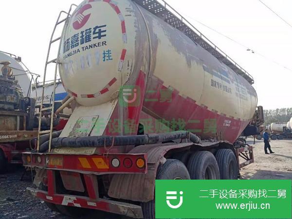 出售二手散裝水泥罐車35方標準罐001
