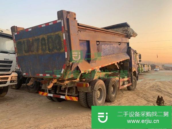 轉(zhuǎn)讓二手工程翻斗車 18年國五5米8 二手后八輪自卸車