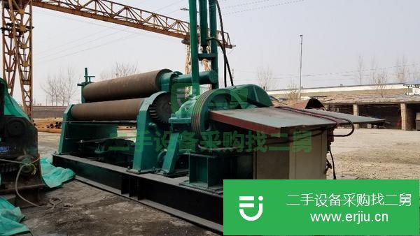 出售一臺25厚2500寬的卷板機。接電能用
