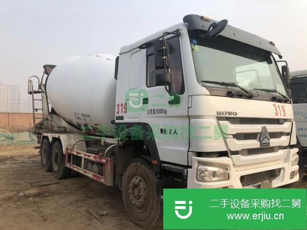 急售二手豪沃攪拌車 大14方 國五排放 車況很好 手續齊全