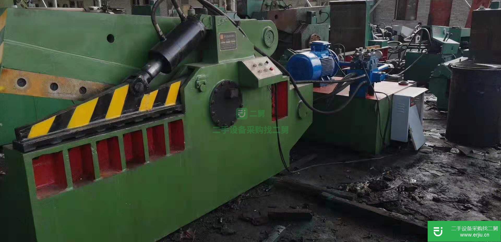 低價出售400噸華宏剪切機315噸金屬壓塊機