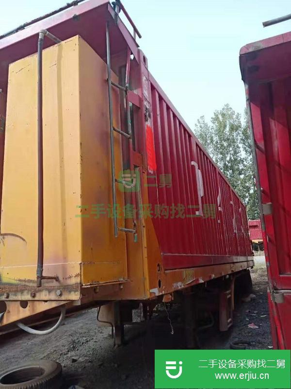 轉讓一批二手后翻半掛車 原車原版 手續全