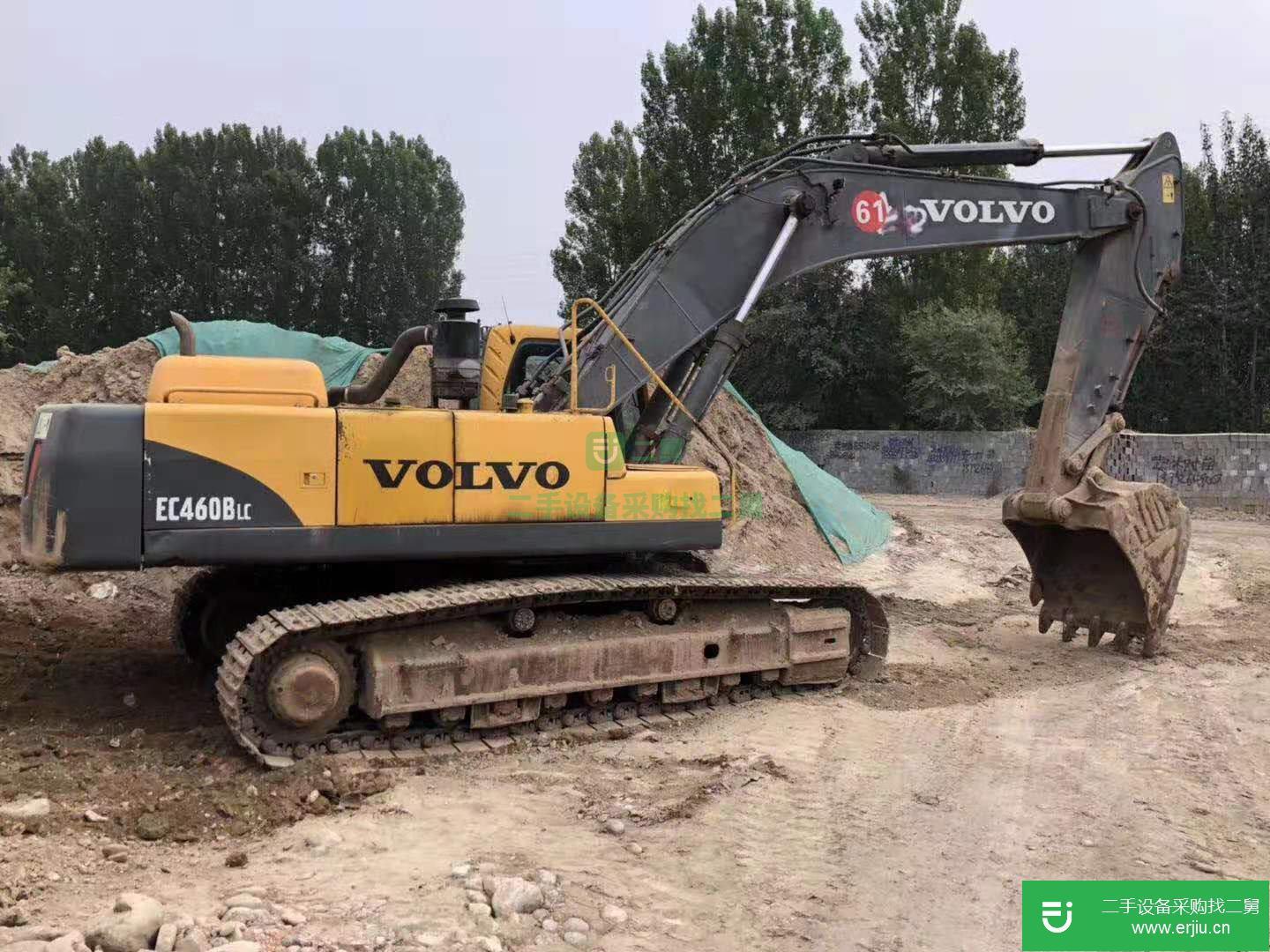 蕪湖地區轉讓土方車沃爾沃 EC460BLC二手 挖掘機