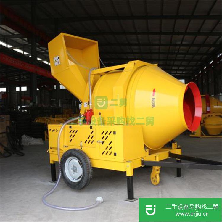 柴油攪拌機_350型混凝土攪拌機_建筑工地用滾筒式上料攪拌機