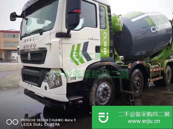 現車出售19年豪沃T 5G 輕量化攪拌罐車新車狀態