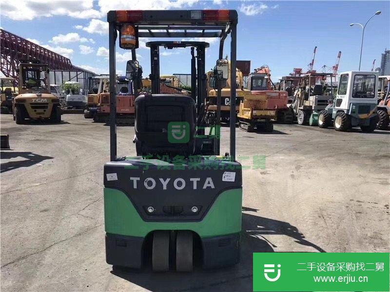 豐田電動叉車，豐田1.5噸電瓶叉車，本地二手叉車轉讓