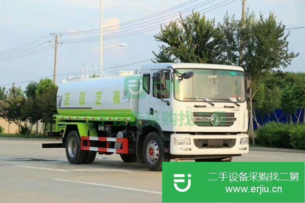 轉讓國六東風D9灑水車可帶霧炮