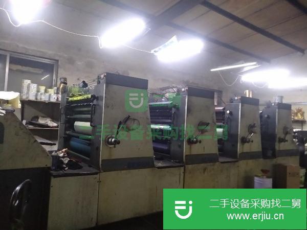 轉讓北人四色對開4880膠印機