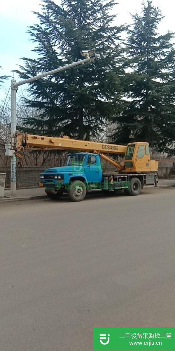 二手的九成新的11年徐工8B.5吊車轉讓