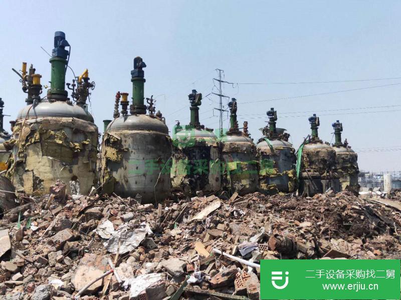 轉讓出售二手17.4立方鈦材（TA1）高壓反應釜 壓力16公斤