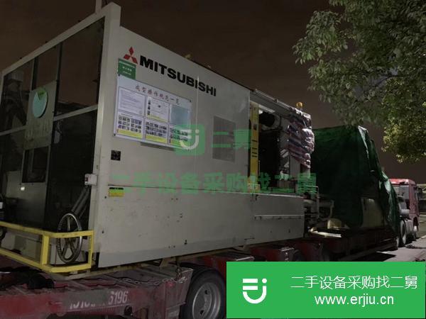 轉(zhuǎn)讓工廠一臺三菱1300伺服注塑機