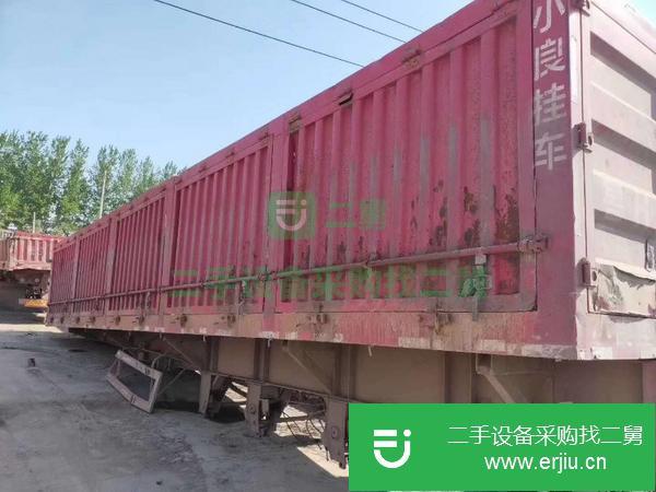 轉(zhuǎn)讓處理一批11米側(cè)翻半掛車 原車原版 車型多