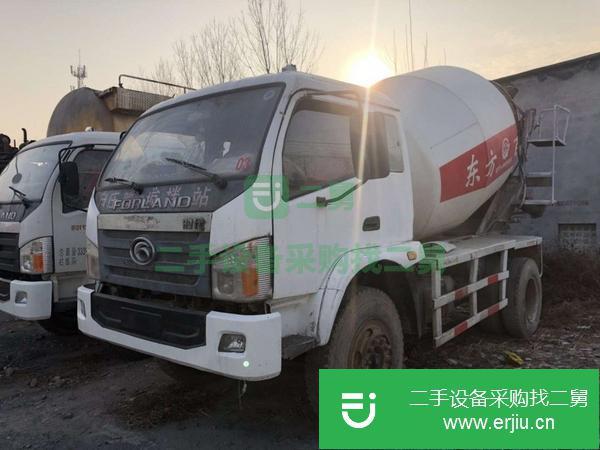 轉讓二手小型攪拌車便宜處理 15年6方153后橋 二手混泥土攪拌罐車