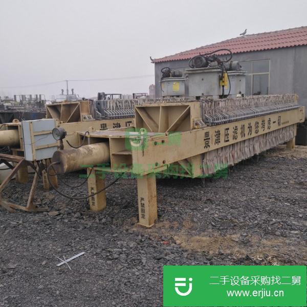 轉讓出售200平方景津自動拉板壓濾機5臺成色9成新