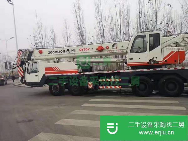 轉讓10年中聯50噸吊車