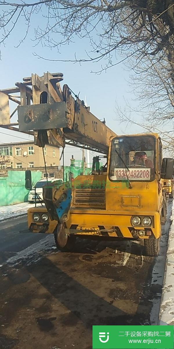 轉讓03年，錦重12噸吊車，手續齊全，干活車到家就掙錢