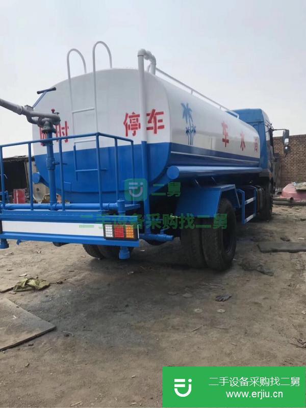 轉讓二手解放賽龍小八檔12噸灑水車