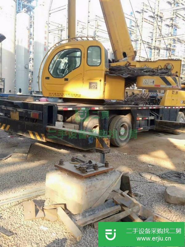 轉讓25噸徐工推桿吊車