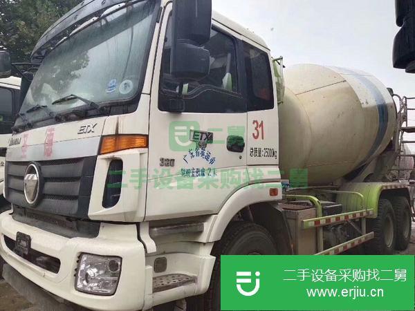 轉讓二手歐曼國五14方攪拌車 可按揭 二手混泥土攪拌罐車