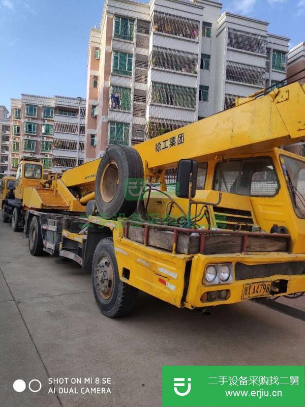轉讓二手的徐工12噸吊車證件齊全正常使用