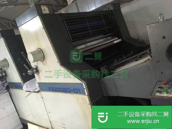 轉讓08年北人機組1020雙色印刷機