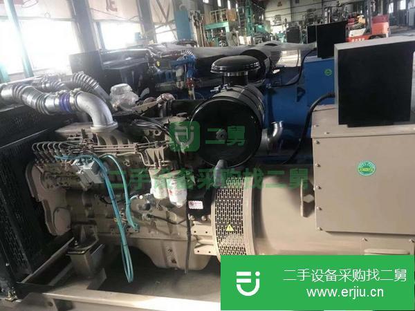 轉讓急售一臺康明斯400千瓦二手柴油發電機組