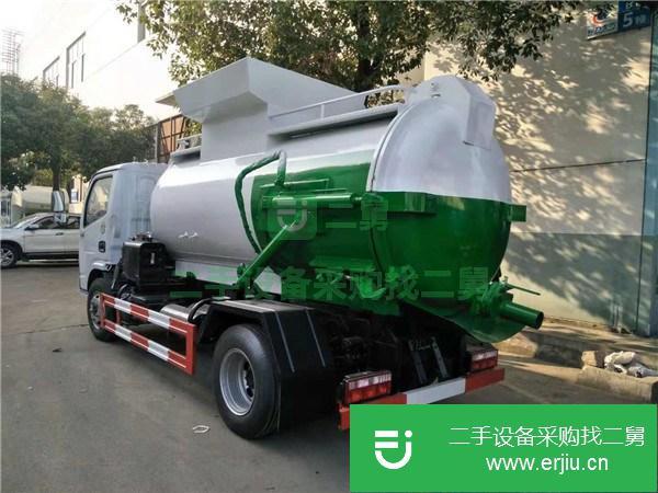 轉讓國六東風5方餐廚垃圾車(可分期)