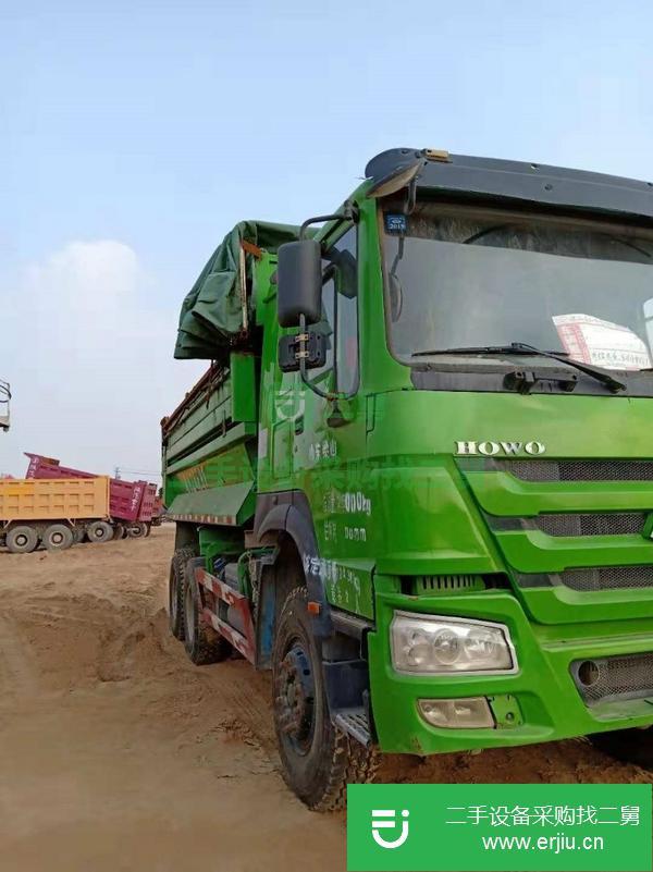 轉(zhuǎn)讓急售一批國(guó)四豪沃自卸車(chē) 340馬力 后八輪