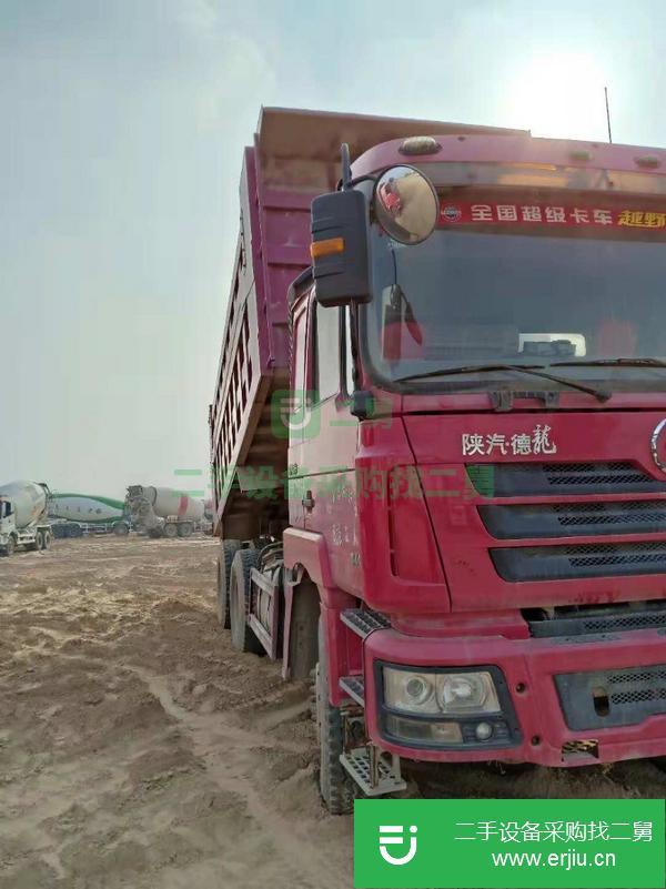 轉(zhuǎn)讓一批國三德龍自卸車 340馬力 后八輪 5.8米大箱