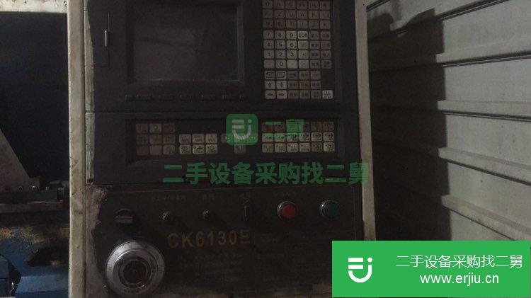 工廠倒閉低價處理數控車床6130一臺