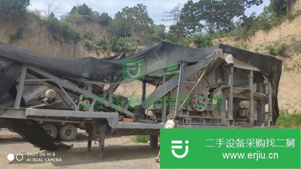 轉讓移動式破碎站 二手破碎站  二手移動破碎設備