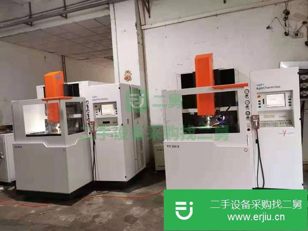 轉(zhuǎn)讓二手打鎢鋼鏡面火花機二手牧野EDGE3  65二手夏米爾FO350