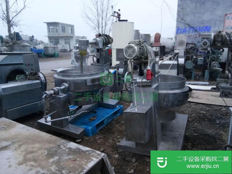 200L高粘度行星夾層鍋，九成新二手