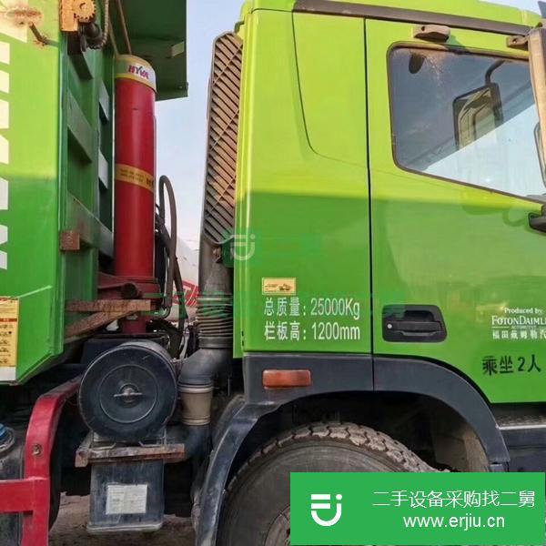 轉讓處理17年國五歐曼5.8米后八輪自卸車,支持分期
