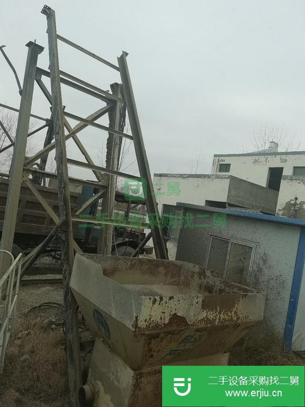 出售二手75型混凝土攪拌站設備包裝車