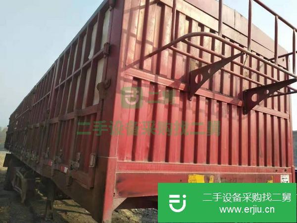 轉讓一批二手13米花籃半掛車 原車原版