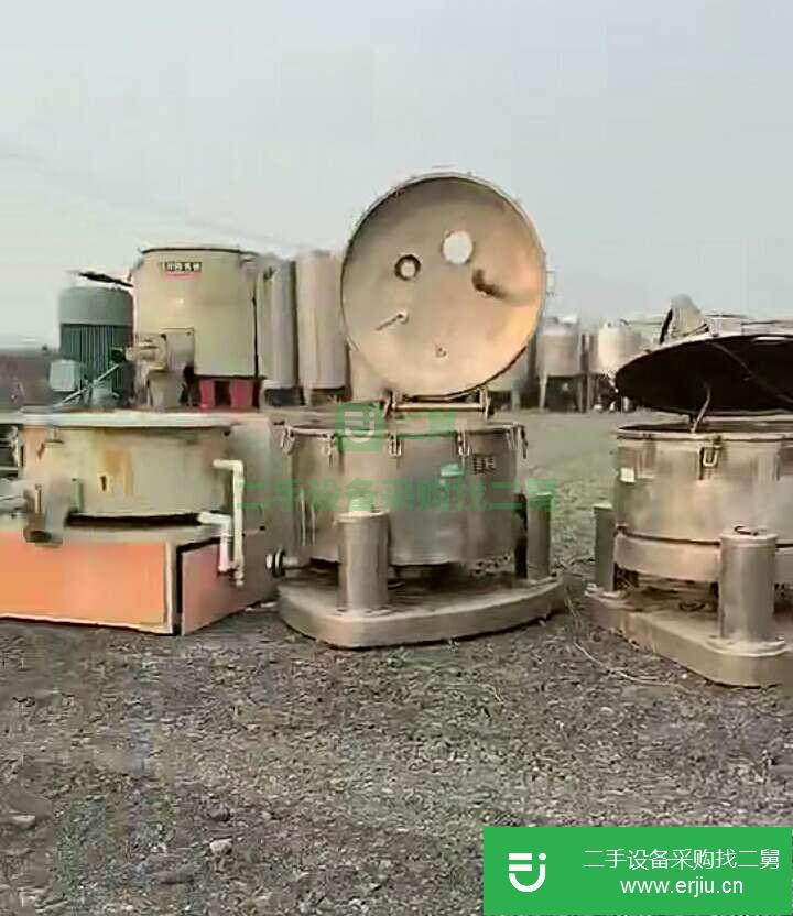 二手吊帶離心機 不銹鋼冷凝器