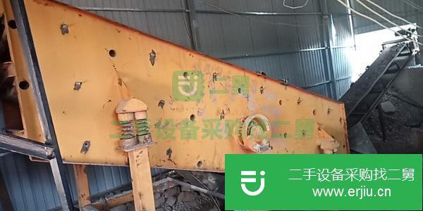 轉讓二手石子生產線設備40型二合一破碎機制砂機砂石料生產線設備處理