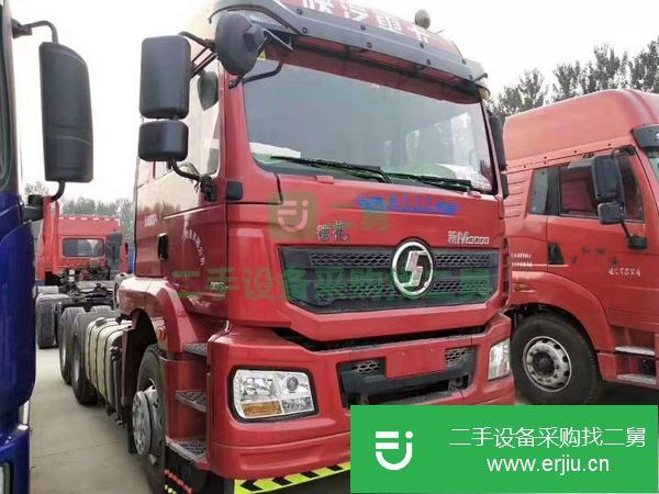 轉讓二手17年德龍M3000牽引車375馬力  手續齊全 包過戶