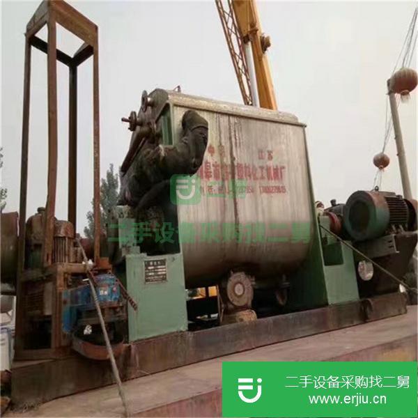 出售九成新的二手500L螺桿出料捏合機