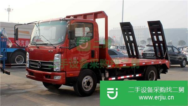 出售凱馬藍(lán)牌平板運(yùn)輸車  拖挖機(jī) 收割機(jī)的運(yùn)輸車