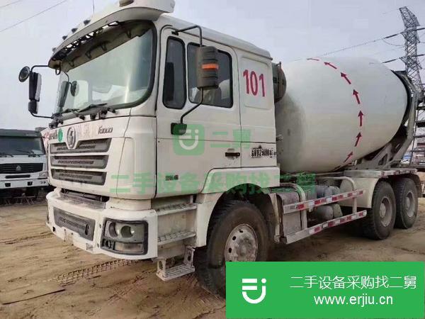 轉讓二手德龍國四14年大12方攪拌車 手續齊全 二手攪拌罐車