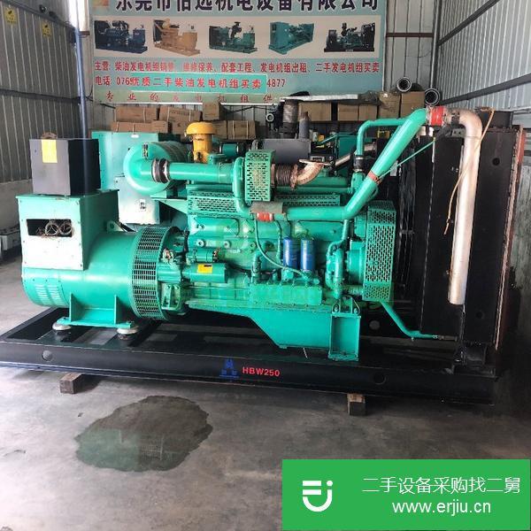 250KW國產動力二手發電機轉讓九成新