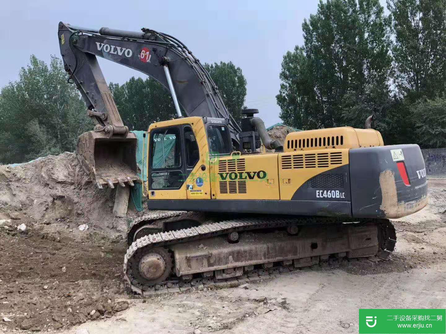 蕪湖地區轉讓土方車沃爾沃 EC460BLC二手 挖掘機