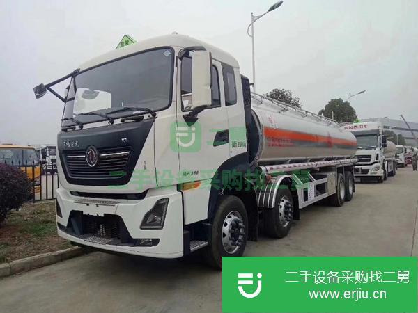 轉讓國六東風前四后八鋁合金運油車油罐車