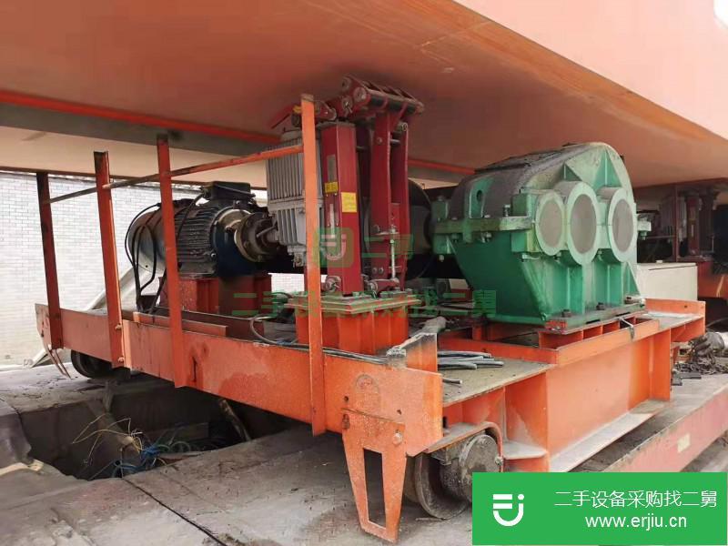 出售二手的QD雙梁天車10噸跨度28.5米一臺，卷揚機