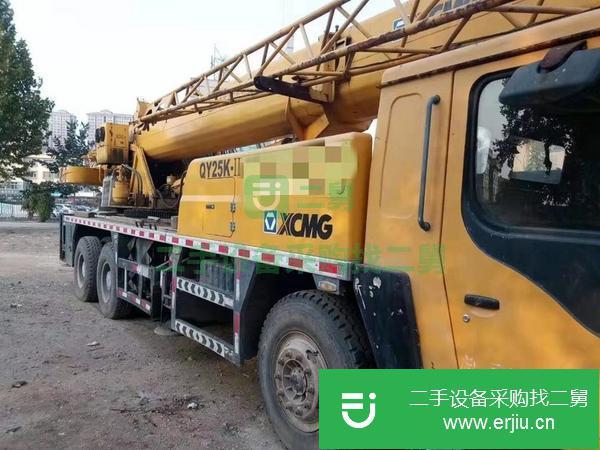 轉讓二手的12年6月徐工25k-2吊車